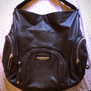 MK brown leather purse